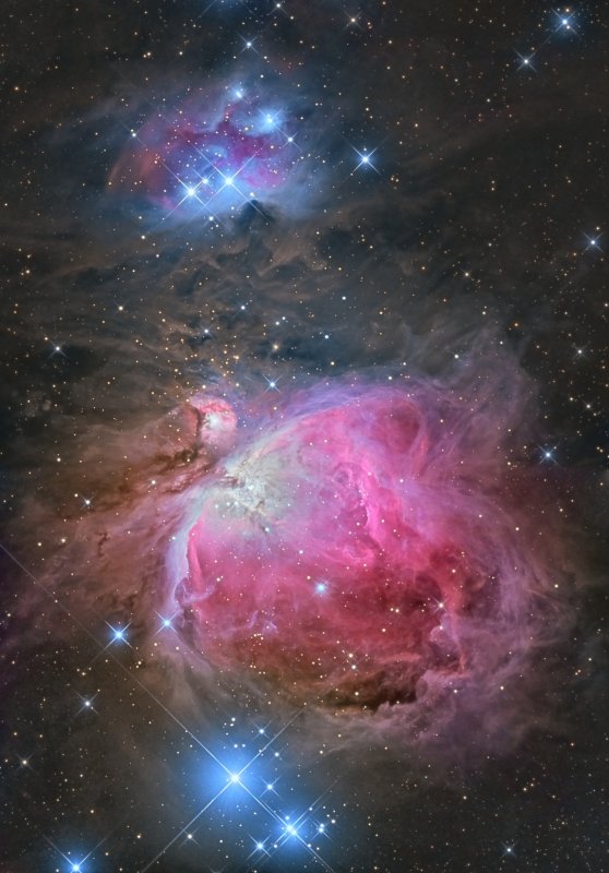 Orions Sword (M42,M43,NGC1977)