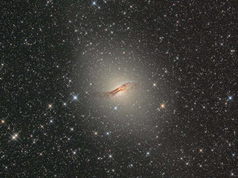 NGC 5128 (Centaurus A) in Centaurus