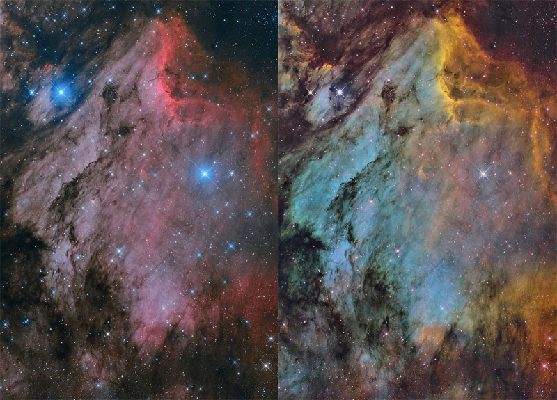 IC5070 - Pelican Nebula in Cygnus 