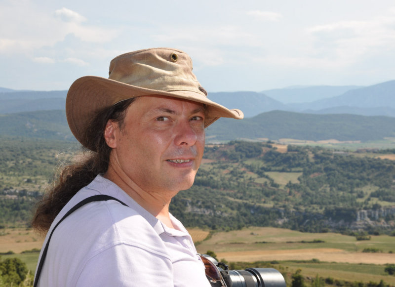 John McMaster,   in France, photo by Laurie Ellims.