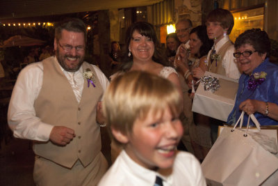 Michelle & Dan - party, cake, etc.