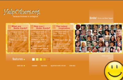 HelpOthers.org  mockup (2006)