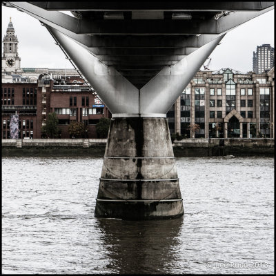 Under Millennium Bridge