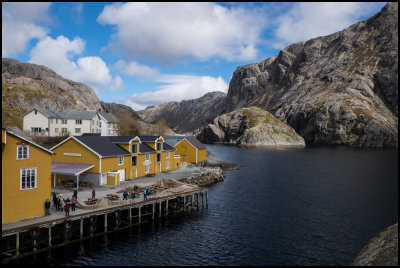 Fjord at Nusfjord