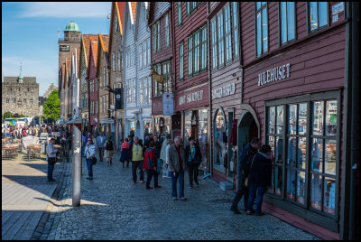 Bryggen Streetfront