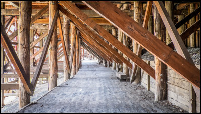 Below the wharf