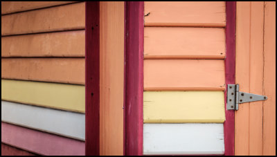 Brighton Beach Bathing Boxes