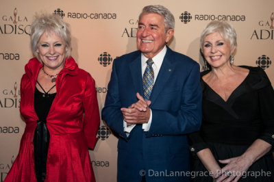 Chantal Pary, Michel Louvain et Rene Martel
