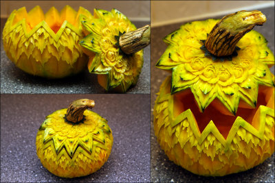 Fruit carving - Pineapple