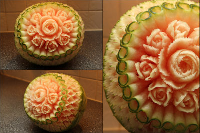 Fruit carving - Watermelon