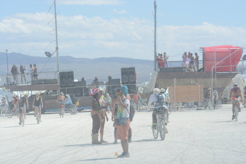 SOUND PIRATES ART CAR SHIP