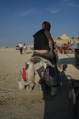 Not all methods of locamotion on the Playa are BIG