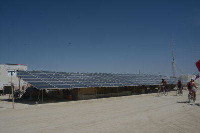 Solar Power for a Camp