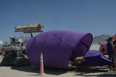Purple Critter Art Car
