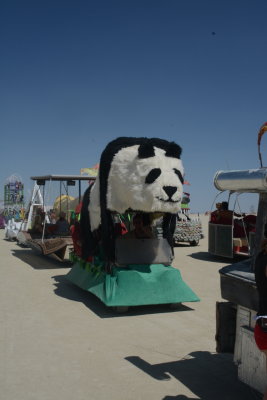 Panda Art Car