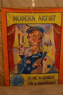 MODERN ARTIST Is He a Genius or a Madman