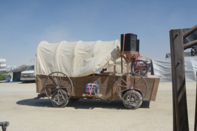 Covered Wagon Art Car