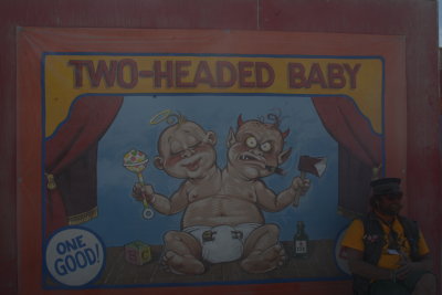 Two Headed Baby Banner