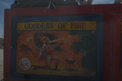 GODDESS OF FIRE Banner