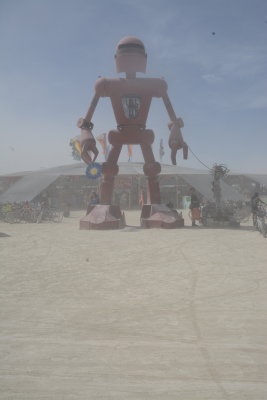 IRON MAN at CENTER CAMP