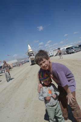 YES, KIDS ARE WELCOME ON THE PLAYA