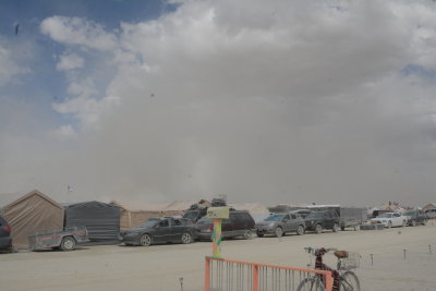 DUST STORM COMING IN!!
