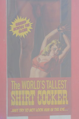 THE WORLDS TALLEST SHIRT COCKER