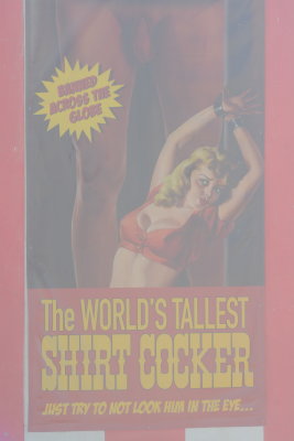 THE WORLDS TALLEST SHIRT COCKER