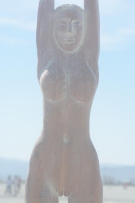 Nude Female Statue Deep Playa
