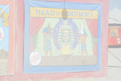 HEAD of the MUMMY BANNER