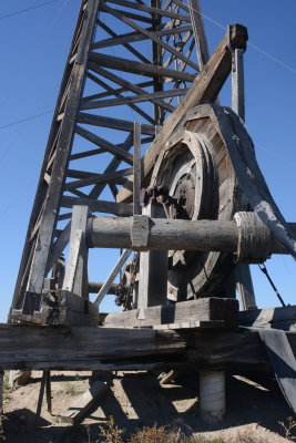 Recreated Cable Tool Drilling Rig