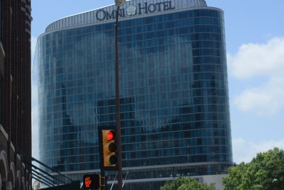 New Omni Hotel right by the Dallas Convention Center
