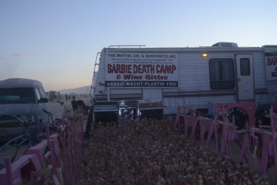 Barbie Death Camp and Wine Bistro Village 2016