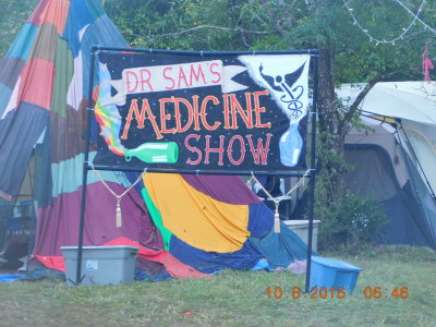 Dr Sam's Medicine Show Camp