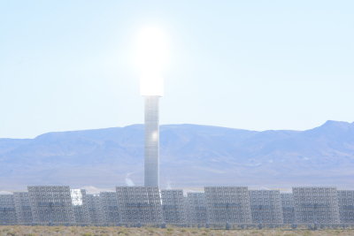 Tonopah Solar closer view