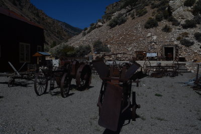 Mining equipment on display