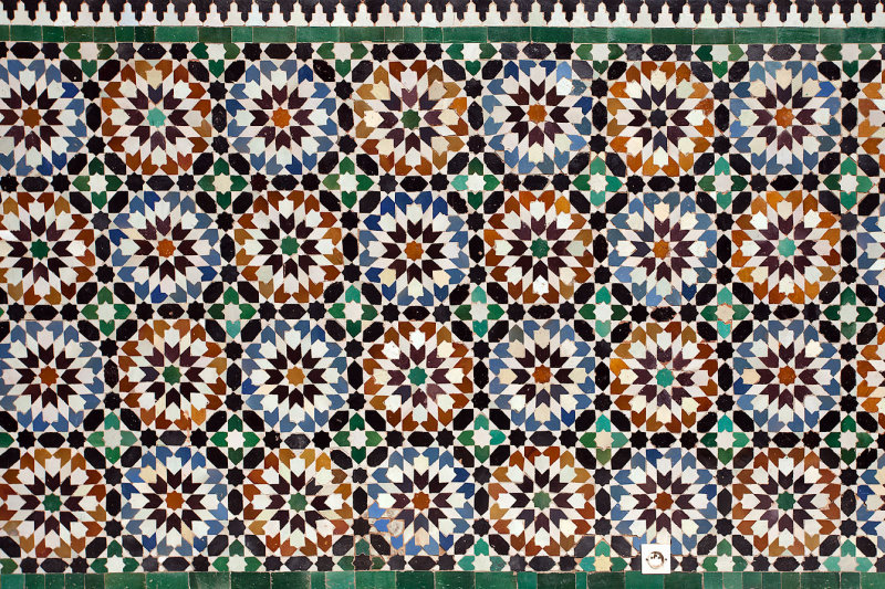 Ben Youssef Madrasa: Geomtrical Ceramics