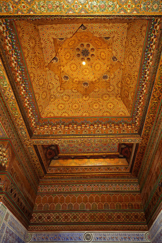 Dar Si Said Museum: Safran Ceiling
