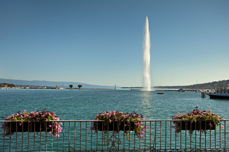 Lake Geneva: Jet d'Eau 