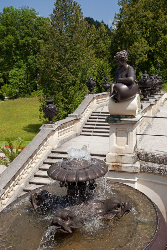 Linderhof Palace Gardens: Fountains
