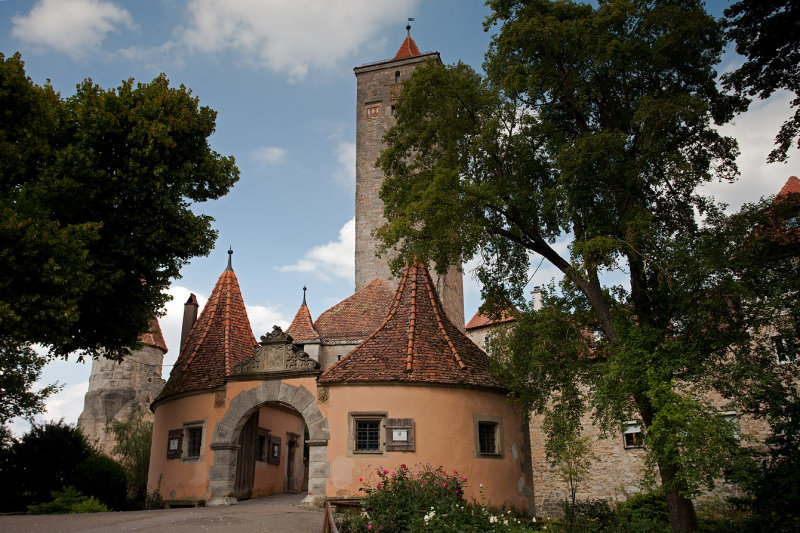 Burggarten: Rder Gate and Tower