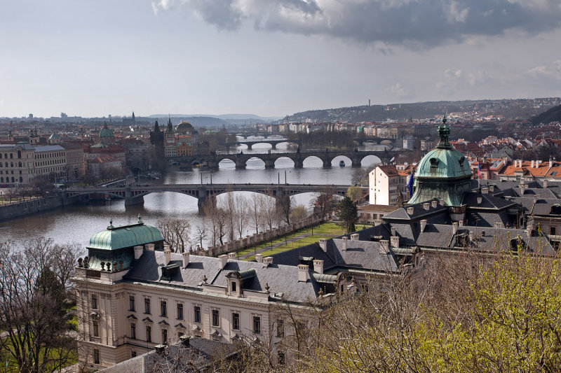 Letensk Sady: Prague Bridges