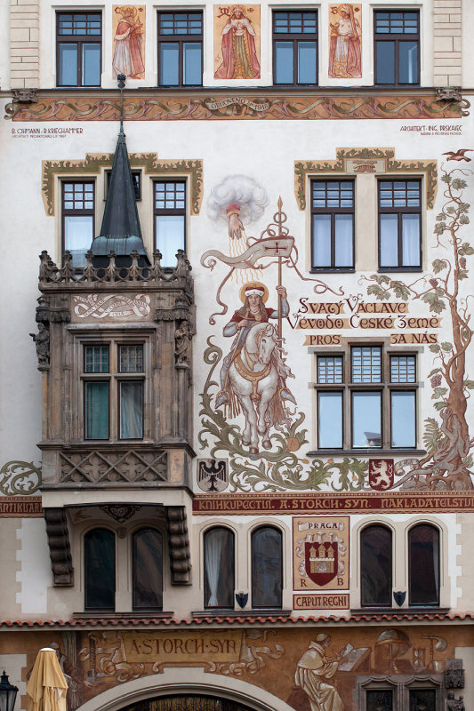 Old Town Square: Wall Paintings