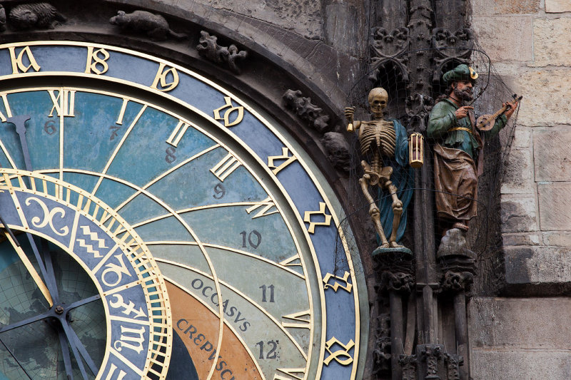 Astronomical Dial with Death and Turk