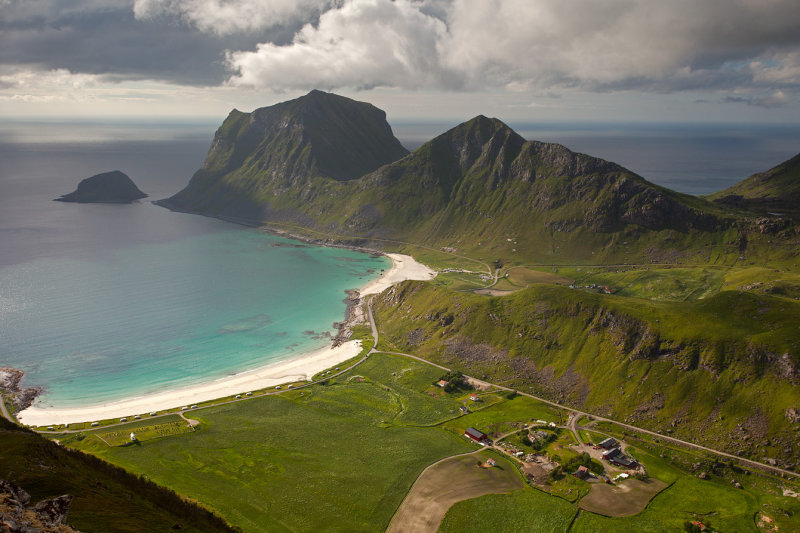 Haukland and Vik Beaches