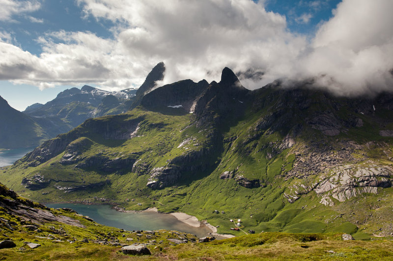 Mountain with Horns