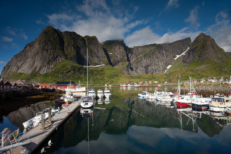 Reinebringen and Reine Port