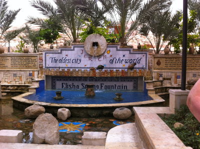 Jericho: Elisha's well  (2 Kings 2:20)