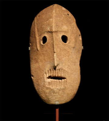 9000 year old stone masks. And a lot of other really interesting things.