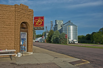 South Dakota grain elevators.